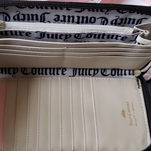 Juicy Couture Black Starburst Wallet in Gift Box - Picture 5 of 8